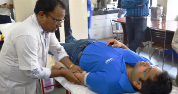 Blood Donation Camp organized by Connectwell